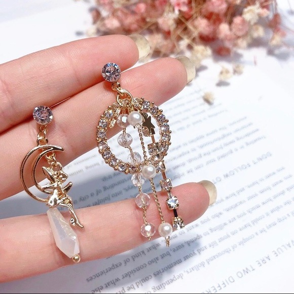 Lush Style Finds Jewelry - 🆕 DENISSE Asymmetrical Drop Earrings